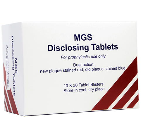 MGS Disclosing tablets